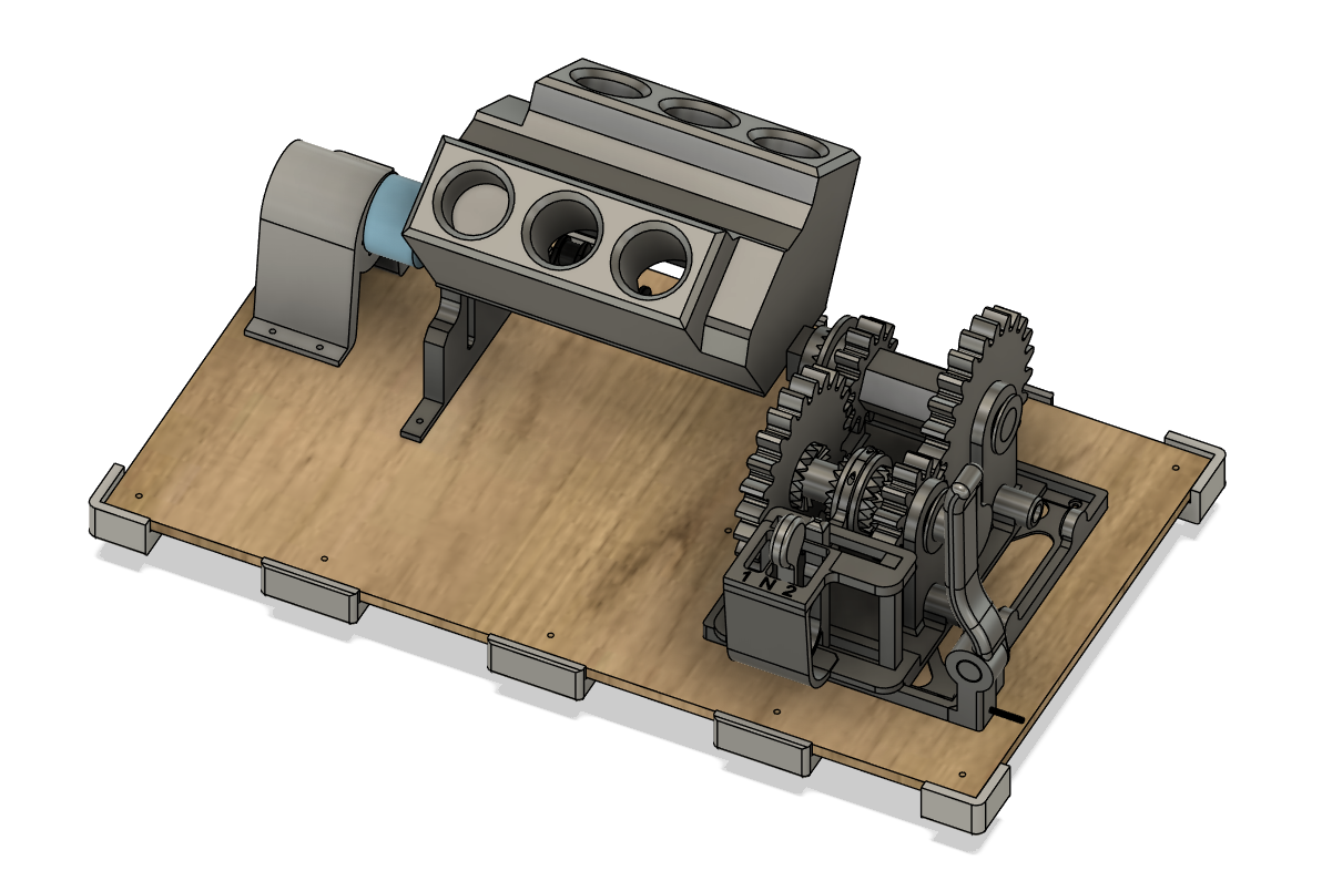 Engine/Transmission CAD Design